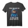 Sprich mich nicht an - Du hast schon genug Probleme T-Shirt mit witzigem Katzen Spruch für Morgenmuffel, Schichtarbeiter & Teenager