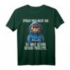 Sprich mich nicht an - Du hast schon genug Probleme T-Shirt mit witzigem Katzen Spruch für Morgenmuffel, Schichtarbeiter & Teenager