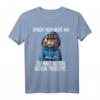 Sprich mich nicht an - Du hast schon genug Probleme T-Shirt mit witzigem Katzen Spruch für Morgenmuffel, Schichtarbeiter & Teenager
