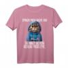 Sprich mich nicht an - Du hast schon genug Probleme T-Shirt mit witzigem Katzen Spruch für Morgenmuffel, Schichtarbeiter & Teenager