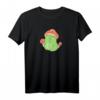Netter Frosch-Pilz-Hut Cottagecore T-Shirt - Niedliches Kawaii-Design für Amphibien-, Pilz- und Naturfans für Kinder, Jugendliche und Erwachsene