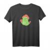 Netter Frosch-Pilz-Hut Cottagecore T-Shirt - Niedliches Kawaii-Design für Amphibien-, Pilz- und Naturfans für Kinder, Jugendliche und Erwachsene