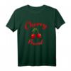Süßes CHERRY BOMB Retro 70er Vintage Style T-Shirt mit Kirschen – Perfekt für Mottoparty, Obstliebhaber & als Geschenk