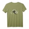 Vintage Schwarz/Weiß Apres-Ski Skier Frauen T-Shirt – Stylisches Wintersport-Outfit, Geschenk für Skifahrerin & Skilehrerin