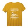 Labrador Hunde T-Shirt mit lustigem Spruch 'Das Sind Keine Hundehaare Das Ist Labrador' - Perfektes Geschenk für Hundebesitzer und Hundeliebhaber