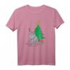Lustiges Katze Weihnachten Licht T-Shirt – Humorvolles Geschenk für Katzenliebhaber, Familie & Freunde zu Weihnachten oder Geburtstag
