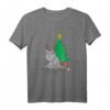 Lustiges Katze Weihnachten Licht T-Shirt – Humorvolles Geschenk für Katzenliebhaber, Familie & Freunde zu Weihnachten oder Geburtstag