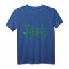 St. Patrick's Day Irish Heartbeat Nurse T-Shirt mit Koblinhut – Buntes Grünfeier-Shirt für Krankenschwestern und Freunde