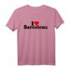 Ich Liebe Herz Barcelona Spanien Katalonien T-Shirt - Stolz auf Barcelona und Katalonien Ausdruck