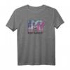 HapDeer Retro Palme Beach T-Shirt mit Logo - Stylische und lizenzierte Geburtstagskleidung für den runden Geburtstag