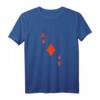 Karo Ass Poker Karte T-Shirt - Fasching, Karneval & Geschenkidee für Kartenspieler & Pokerfans