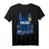 Polizei Kinder Kostüm - Lustiges Polizeiuniform Kostüm mit Handschellen & Funkgerät für Karneval, Fasching & Kindergeburtstag
