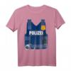 Polizei Kinder Kostüm - Lustiges Polizeiuniform Kostüm mit Handschellen & Funkgerät für Karneval, Fasching & Kindergeburtstag