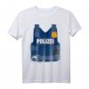 Polizei Kinder Kostüm - Lustiges Polizeiuniform Kostüm mit Handschellen & Funkgerät für Karneval, Fasching & Kindergeburtstag