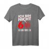 Ich bin nicht 60 ich bin Triple 20 Geburtstag Dart T-Shirt - Lustiges Geschenk für Kinder, Damen und Herren zu Geburtstag und Weihnachten