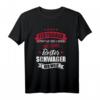 Bester Schwager der Welt Testsieger T-Shirt – Perfektes Geschenk für Hochzeiten, Weihnachten, Geburtstage & Familienfeiern