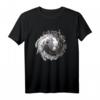 Azolotl Yin Yang Balance Axolotl T-Shirt – Ausgefallenes Tiermotive im harmonischen Schwarz-Weiß-Design