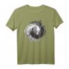 Azolotl Yin Yang Balance Axolotl T-Shirt – Ausgefallenes Tiermotive im harmonischen Schwarz-Weiß-Design