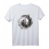 Azolotl Yin Yang Balance Axolotl T-Shirt – Ausgefallenes Tiermotive im harmonischen Schwarz-Weiß-Design
