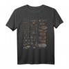 Insekten Sammlung Spezies Bugs Vintage Chart - Entomologie Referenztabelle & Wissenschaftler T-Shirt