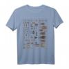 Insekten Sammlung Spezies Bugs Vintage Chart - Entomologie Referenztabelle & Wissenschaftler T-Shirt