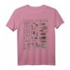 Insekten Sammlung Spezies Bugs Vintage Chart - Entomologie Referenztabelle & Wissenschaftler T-Shirt