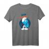 HapDeer Schlumpf T-Shirt - Hefty Smurf Little Heart Breaker, Official Licensed Merchandise für Schlumpf-Fans