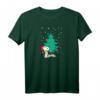 HapDeer Snoopy Urlaub Weihnachtsbaum T-Shirt – Lizenziertes Peanuts Design für Jubilare & Weihnachtsfans