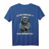 Guten Morgen? Ganz Dünnes Eis! Lustiges Katzen Kaffee T-Shirt – Sarkastisches Statement für Morgenmuffel & Katzenliebhaber
