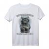 Guten Morgen? Ganz Dünnes Eis! Lustiges Katzen Kaffee T-Shirt – Sarkastisches Statement für Morgenmuffel & Katzenliebhaber