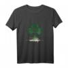 St. Patrick's Day Kleeblatt Kunst T-Shirt - Traditionelles Glückssymbol für Feiern & Party-Outfits