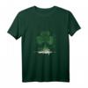 St. Patrick's Day Kleeblatt Kunst T-Shirt - Traditionelles Glückssymbol für Feiern & Party-Outfits