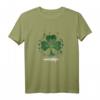 St. Patrick's Day Kleeblatt Kunst T-Shirt - Traditionelles Glückssymbol für Feiern & Party-Outfits