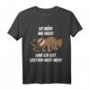 So Müde Wie Heute War Ich Seit Gestern Nicht Mehr Faultier T-Shirt – Lustiges Schlaf- und Faulheit-Motiv für Morgenmuffel & Langschläfer