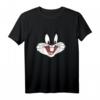 HapDeer Bugs Bunny Face T-Shirt - Offiziell lizenziertes Cartoon-T-Shirt für Erwachsene & Kinder