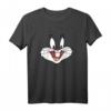 HapDeer Bugs Bunny Face T-Shirt - Offiziell lizenziertes Cartoon-T-Shirt für Erwachsene & Kinder