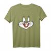HapDeer Bugs Bunny Face T-Shirt - Offiziell lizenziertes Cartoon-T-Shirt für Erwachsene & Kinder