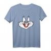 HapDeer Bugs Bunny Face T-Shirt - Offiziell lizenziertes Cartoon-T-Shirt für Erwachsene & Kinder