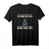 Lustiges Sensenmann T-Shirt mit Spruch – Gothic & Heavy Metal Fans, Halloween & Geburtstagsgeschenk für Damen & Herren