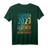 Grundschule 2023 T-Shirt - Eine Legende verlässt das Gelände Geschenkidee für Abschlusskinder
