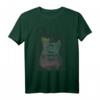 HapDeer T-Shirt mit Grunge Cheetah Print und E-Gitarre - Offiziell lizenziert, perfekt für Musik- und Gitarrenfans