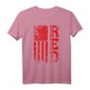 ROTE Freitag T-Shirt - Patriotisches Design zur Unterstützung der US-Streitkräfte, Gedenktag, 4. Juli & Veteranentag Geschenk