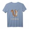 Eichhörnchen Es Ist Freitag Keine Arbeit Wochenende T-Shirt - Lustiges Freizeit-T-Shirt für Tierliebhaber und Wochenend-Enthusiasten