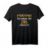 Freitag Spruch T-Shirt – Lustiges, bequemes Shirt für das Wochenende und Feierabend mit klassischem Schnitt