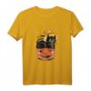 Schwarze Katze mit Hexenhut und Kürbis - Perfektes Halloween T-Shirt für Katzenliebhaber, Kinder & Erwachsene