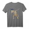 Dabbing Skelett Piraten T-Shirt für Kinder – Gruselige Halloween Kleidung, Piraten-Motiv, Tanz & Trick or Treat Outfit für Jungen und Mädchen