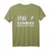 Zombies Hate Fast Food - Lustiges Zombie T-Shirt für Halloween, Läufer & Zombie Fans