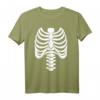 Skelett Brustkorb Lustiges Halloween-Kostüm T-Shirt – Perfekt für Halloween-Partys, Geschenke & Last-minute Outfits