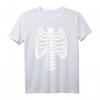 Skelett Brustkorb Lustiges Halloween-Kostüm T-Shirt – Perfekt für Halloween-Partys, Geschenke & Last-minute Outfits
