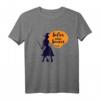 Süßes oder Saures Damen Halloween T-Shirt mit Hexen-Motiv für Party & Kostüm